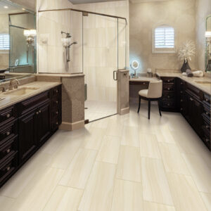Stylish Tile Flooring for shower room | Kelly's Carpet & Furniture